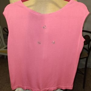 Vintage Pure Silk Sleeveless Sweater